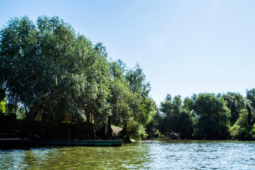 The Danube Delta, the second largest river delta in Europe. Romania.