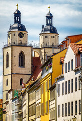 old town of Wittenberg in Germany