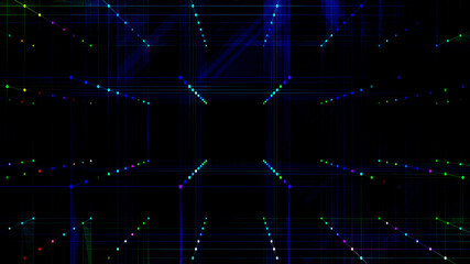 Data technology background. Abstract digital background. Science background. Technological background. Matrix. Binary Code. 3D rendering. 4k.