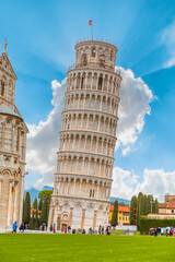 Pisa Cathedral Leaning Tower of Pisa - Pisa, Italy.