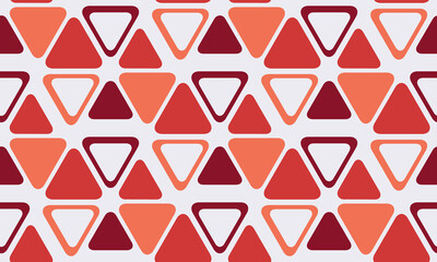 Vector modern seamless colorful geometry triangle pattern