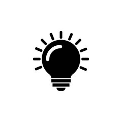 Bulb logo vector