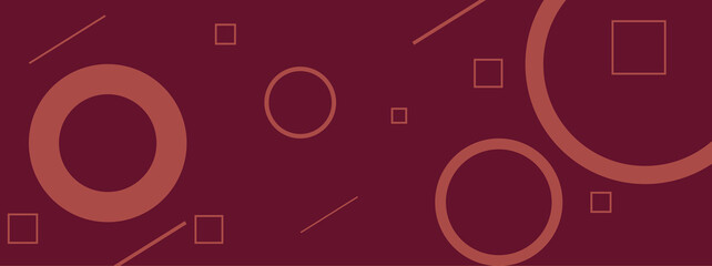 Geometric banner concept. Beautiful geometric background