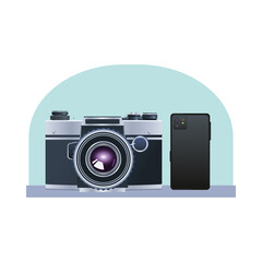 smartphone and camera devices technology