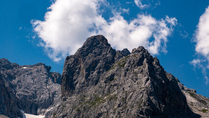 The impressive gorge of the Höllental