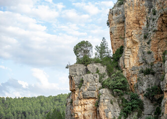 Obraz premium Natural site in the mountains
