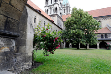 Fototapeta na wymiar Naumburg Cathedral, Church, Naumburg, Saxony-Anhalt, Germany, Europe