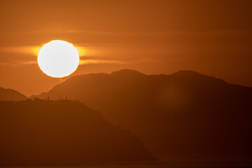 Sunrise time at the beach
