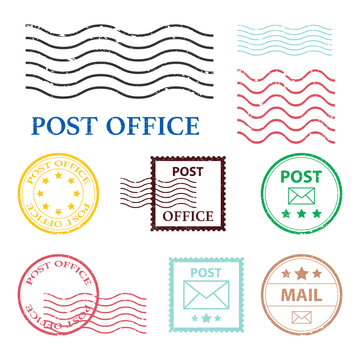 Post office mark vector design illustration isolated on white background
