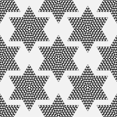 Vector seamless pattern. Decorative ornament, figurative design template