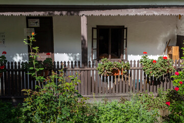 Traditional Hungarian farmhouse at the Lake Tisza Ecocentre in Poroszlo