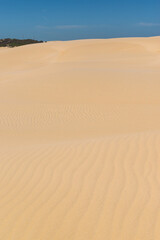 Cumbuco dunes in Caucaia, near Fortaleza, Ceara, Brazil on October 29, 2017.