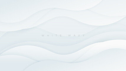White gradient background with overlaping layer
