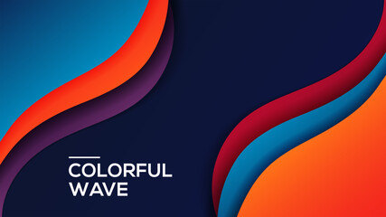 3d colorful abstract background