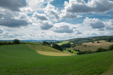 Landschaft im Sauerland bei Obermelbecke