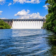 dam on the river