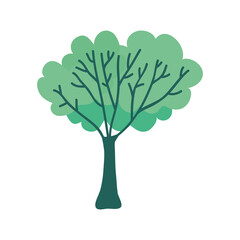 tree plant ecology nature icon