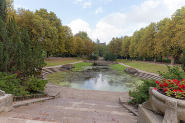 The Noorderplantsoen park in Groningen, The Netherlands