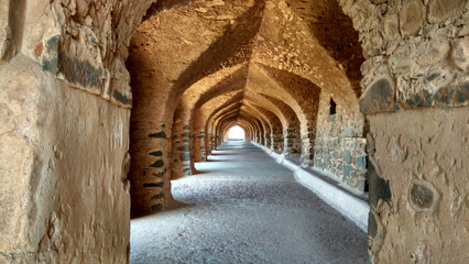 The inside beautiful view of Rani Roopmati Mahal (Queen Roopmati Palce) Mandu,Mandav, Madhya Pradesh, India