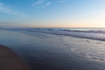 Morning sunrise on the beach