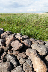 cobble stone pier