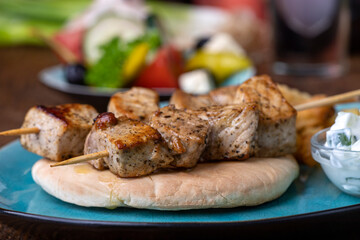 greek souvlaki