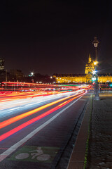 Naklejka na ściany i meble Paris's Landscape by night 4 