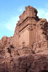 Ancient city of Petra in Jordan. 