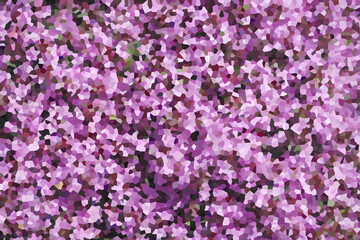 Lilac mosaic abstraction. Pattern texture background multicolored graphics stained