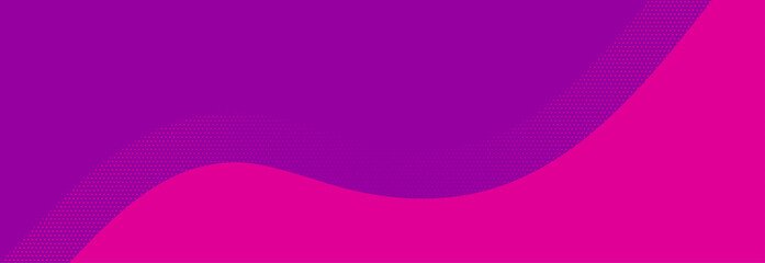 Halftone wave dotted background. Futuristic twisted pattern with dot, circles. Modern pop art for poster banner. Dotted texture poster design, pink banner. Wave pattern template. Vector