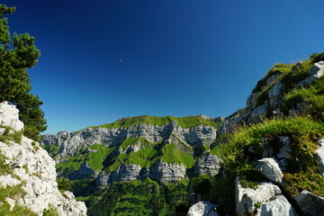 Ausblick von Ebenalp (Schweiz)