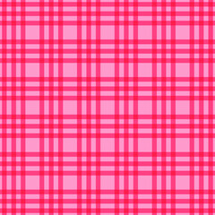 Red tablecloth fiber on pink background vector illustration