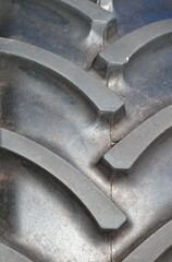 Tractor Tire Close-up