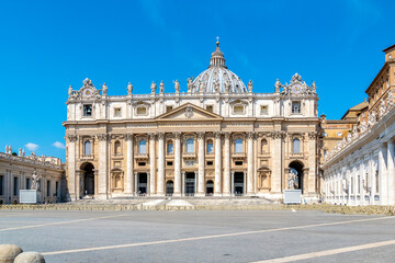 Fototapeta na wymiar Vaticano Basílica de São Pedro, Roma, Itália