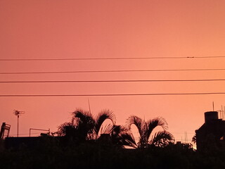 Atardecer urbano