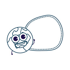 world planet earth school supply kawaii character