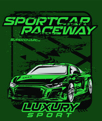 sportcar series illustration