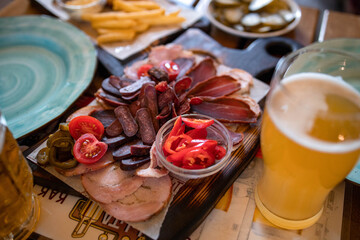 breakfast in the restaurant