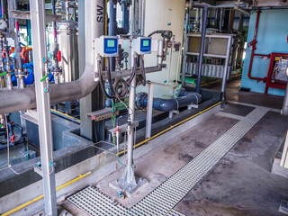 Analyzer to measurement PH for monitoring and control water quality in industry zone at power plant.