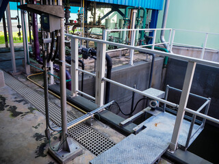 Analyzer to measurement Conductivity for monitoring and control water quality in industry zone at power plant.