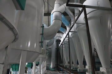 Equipment in the factory production