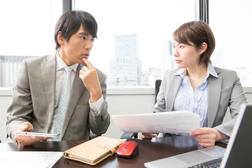 Fototapeta premium 会議イメージ