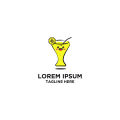 Modern juice colourfull logo