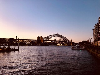 Fototapeta premium sydney harbour bridge