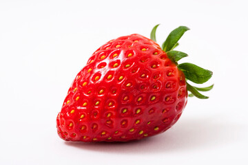 strawberry on white background
