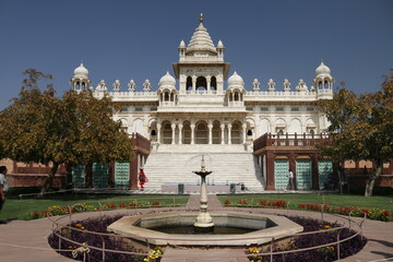 Fototapeta premium White temple in India