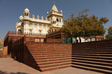 Fototapeta premium Temple with stairs