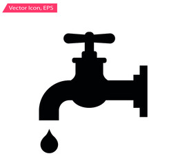 Tap with water drop