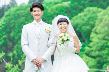新郎新婦ポートレート