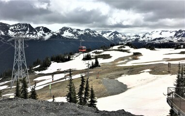 Snow Covered Mountains
